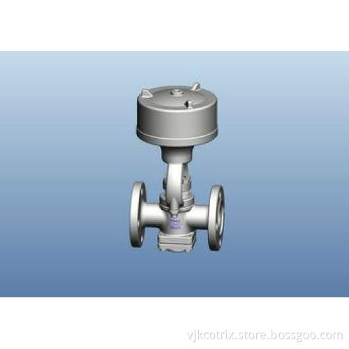 Automatic Metal 3 Way 2 Position Pneumatic Valve Cutting Va